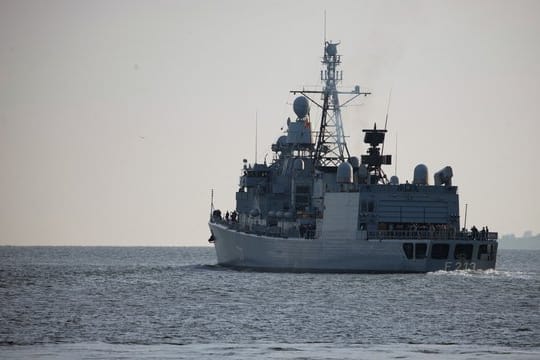 Auch die deutsche Fregatte "Augsburg" war im Rahmen der Operation "Sophia" im Einsatz.
