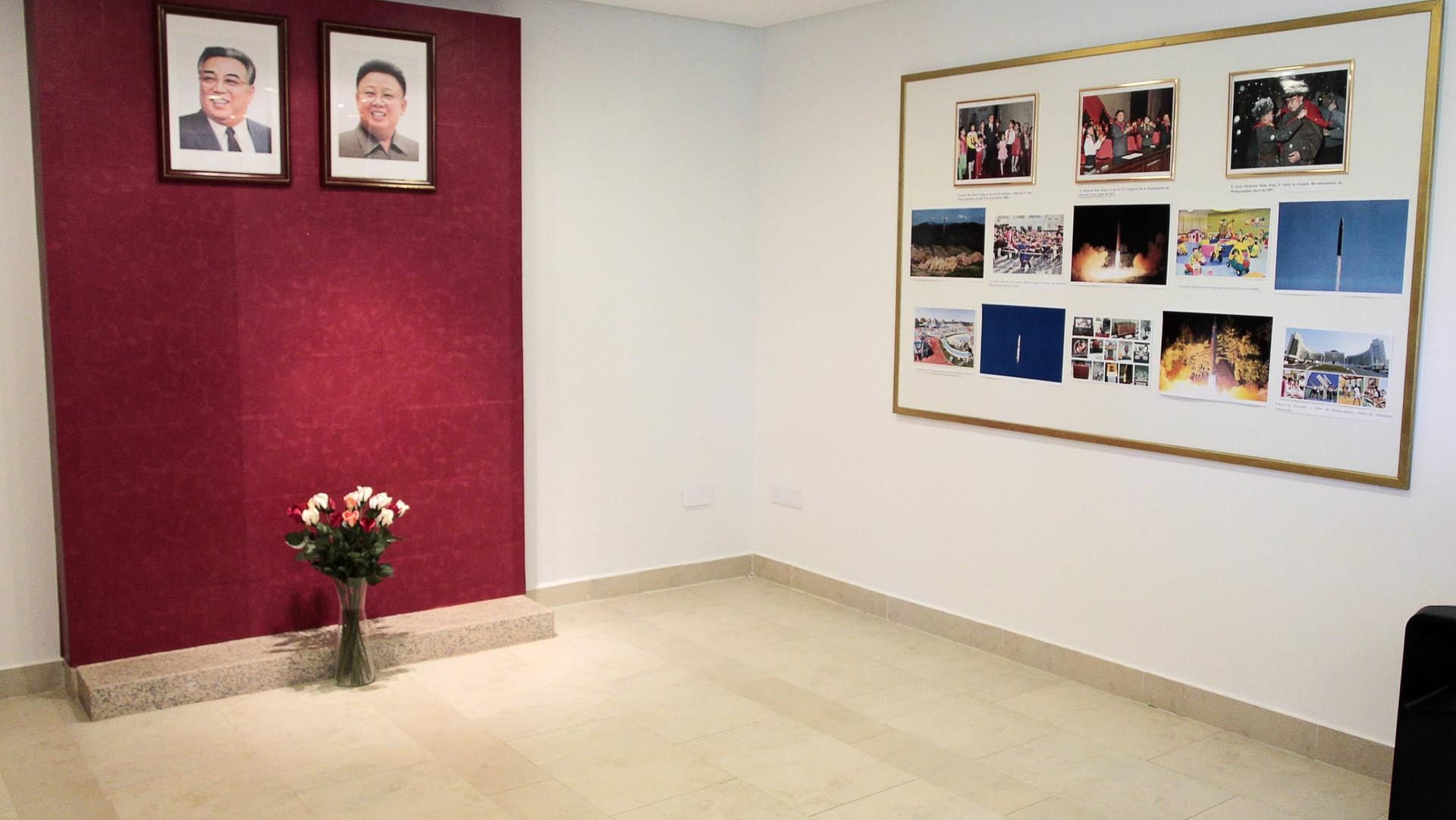 Nordkoreanische Botschaft in Madrid: Zuvor war in Medienberichten lediglich von einer Gruppe Männer die Rede gewesen, welche in die Botschaft gestürmt seien. Nordkoreanische Botschaft in Madrid: Zuvor war in Medienberichten lediglich von einer Gruppe Männer die Rede gewesen, welche in die Botschaft gestürmt seien.
