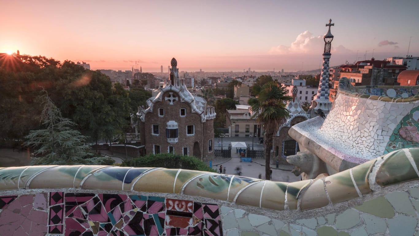 Park Guell: Die Architektur Antoni Gaudis prägt die katalonische Hauptstadt.