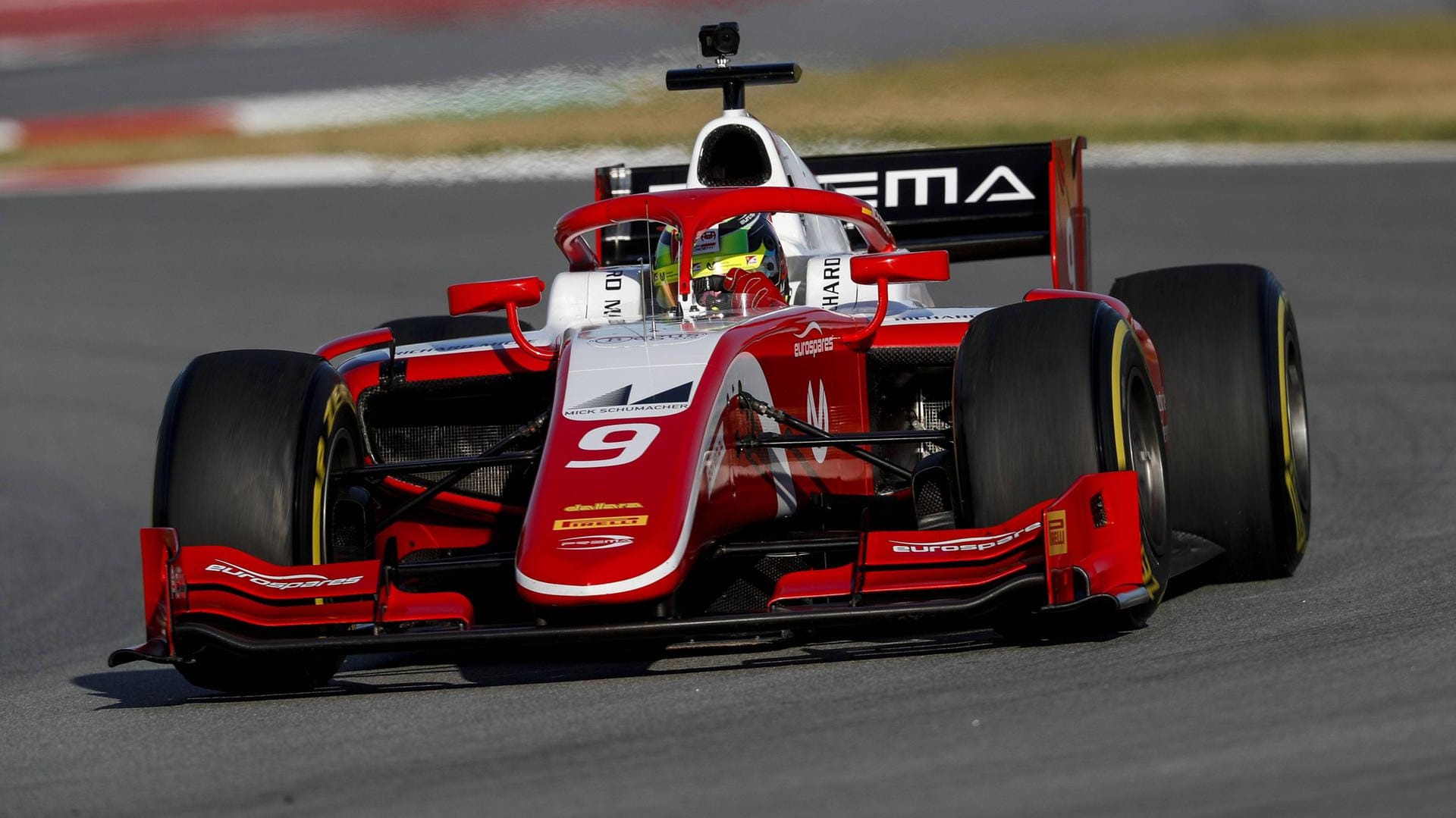 Das PREMA-Auto von Mick Schumacher.