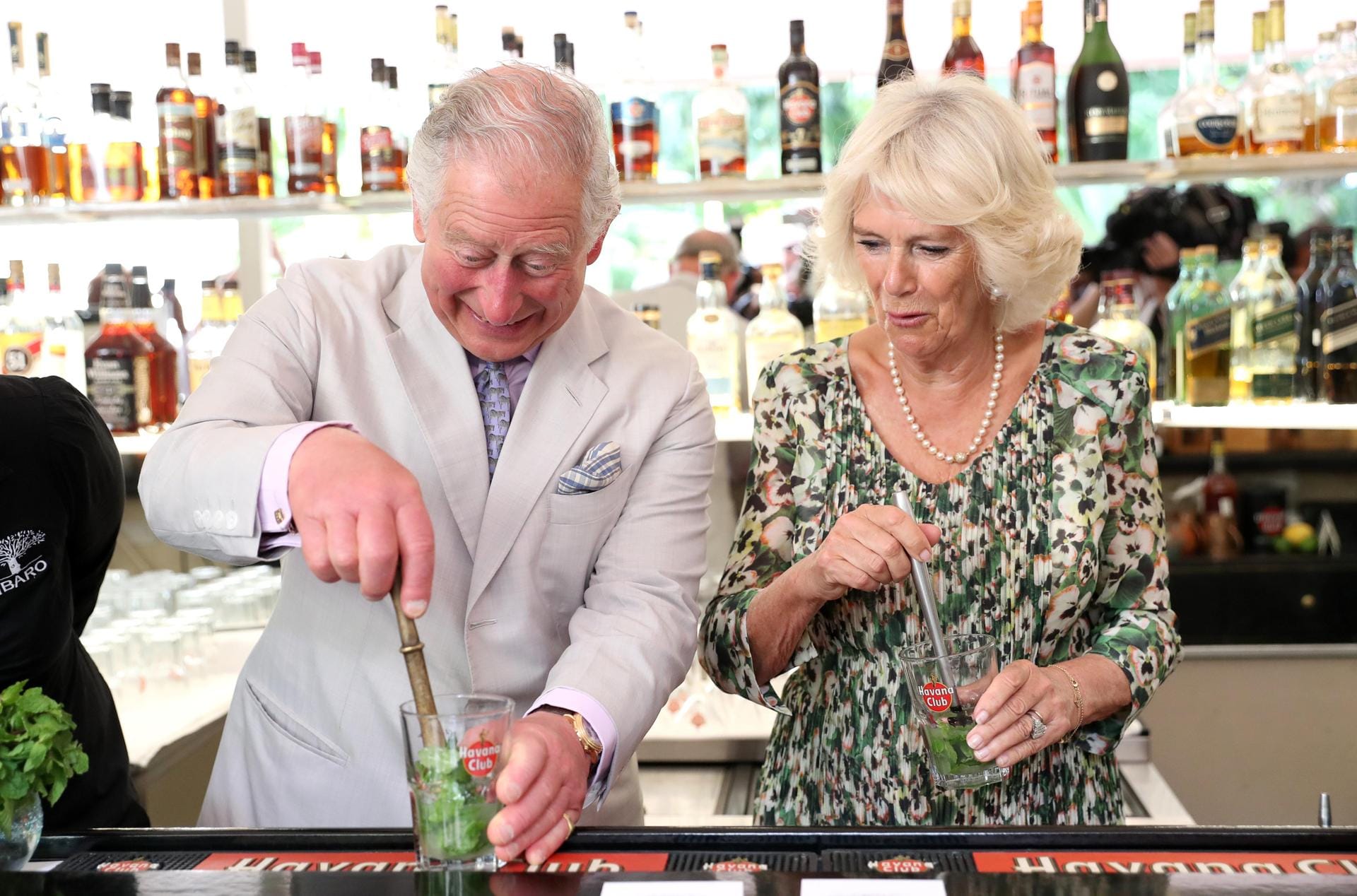 Prinz Charles und Herzogin Camilla: Die beiden hatte eine Menge Spaß.