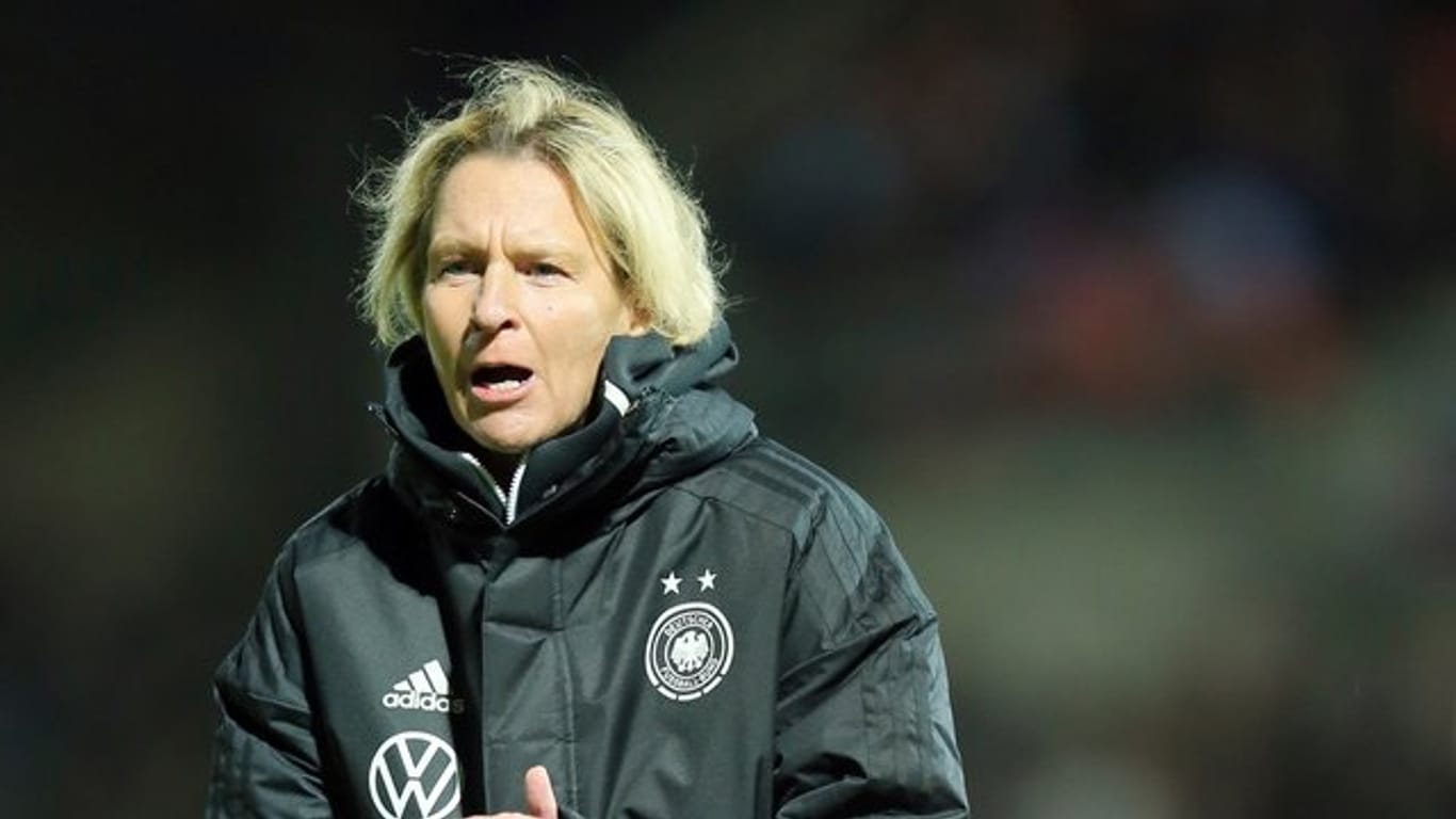 Deutschland: Martina Voss-Tecklenburg ist die Trainerin der deutschen Nationalmannschaft der Frauen.