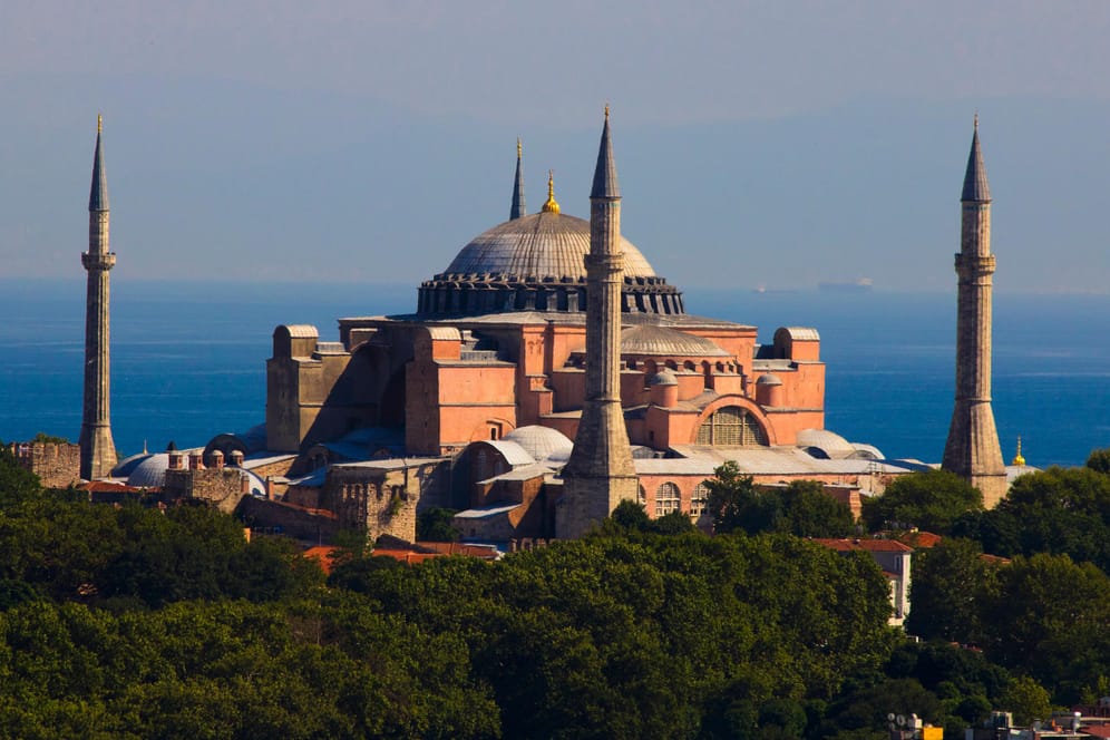Hagia Sophia: Erdogan will das Gebäude in eine Moschee umwandeln (Symbolbild)