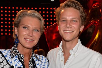 2016: Stephanie Gräfin von Pfuel und ihr Sohn Charly Bagusat.