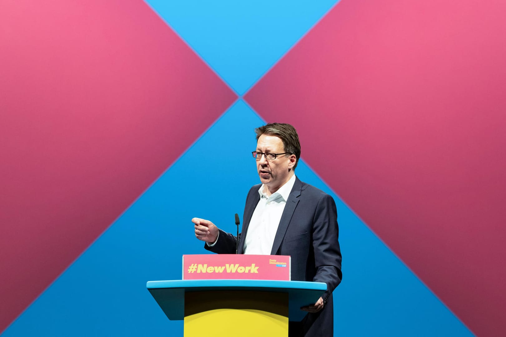 Stefan Birkner, Landesvorsitzender der FDP Niedersachsen, spricht während des Landesparteitages: Der stellvertretende FDP-Fraktionsvorsitzende Frank Sitta sprach von einem "Umsetzungsproblem" bei der Digitalisierung.