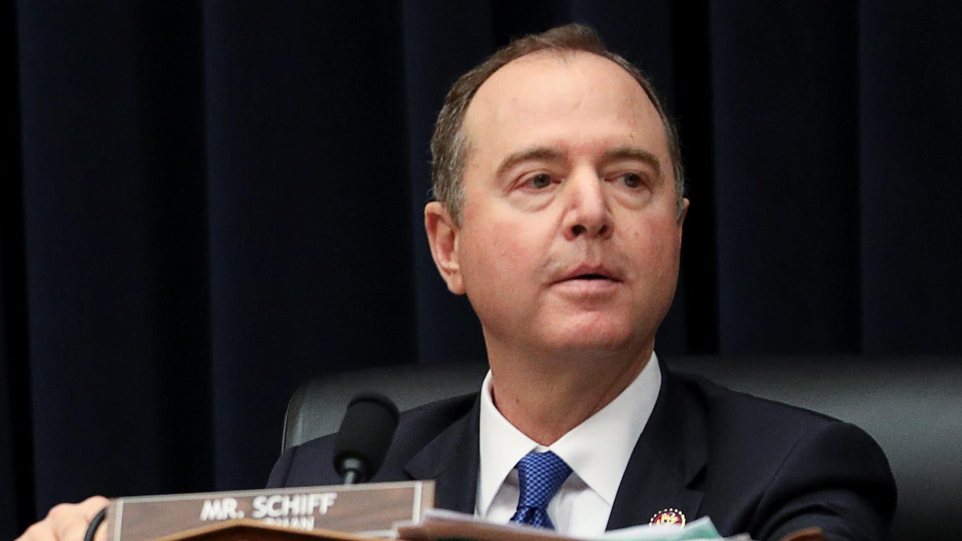 Adam Schiff bei der Anhörung am Donnerstag