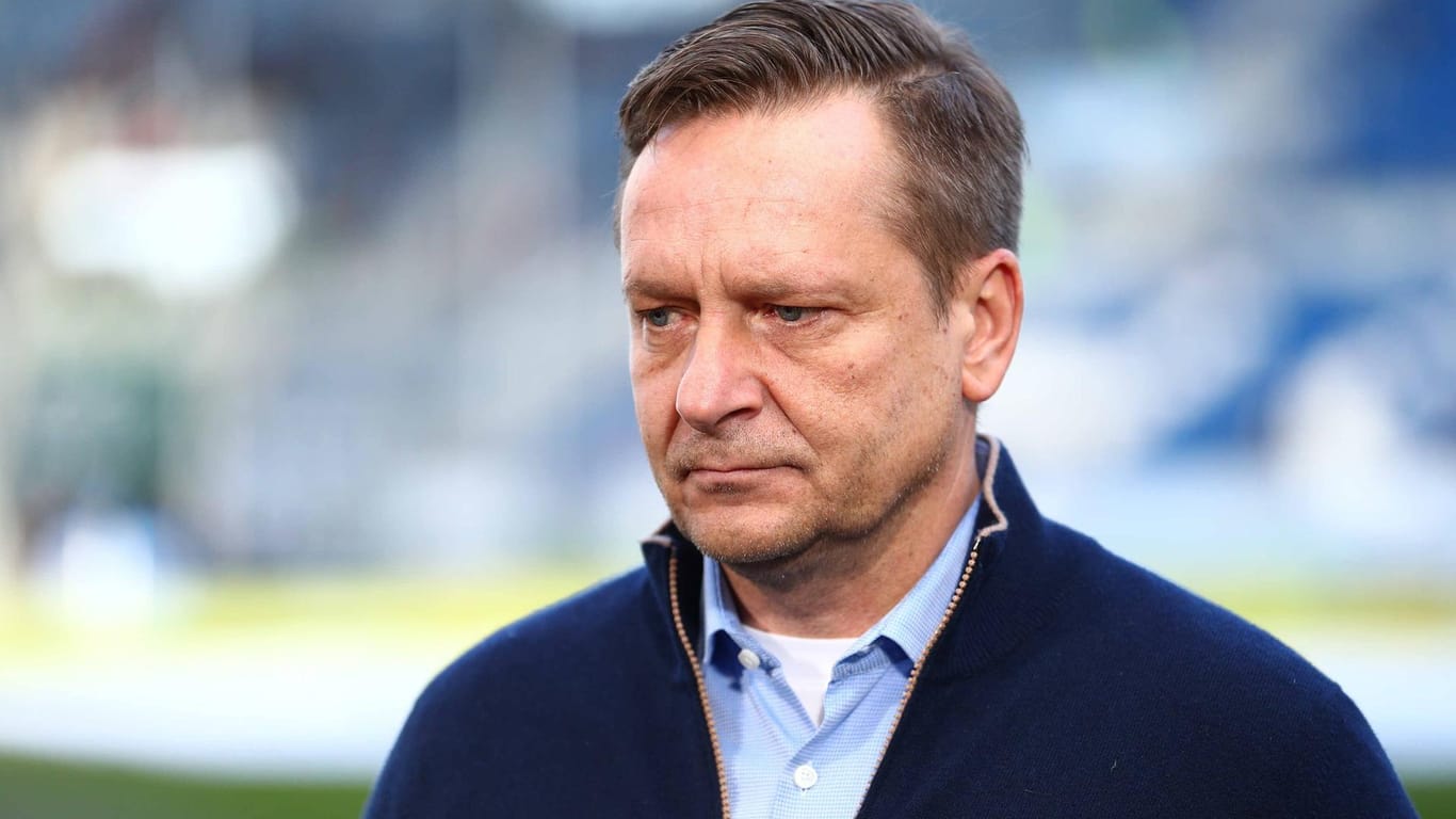 Klare Meinung: Hannover-Manager Horst Heldt.