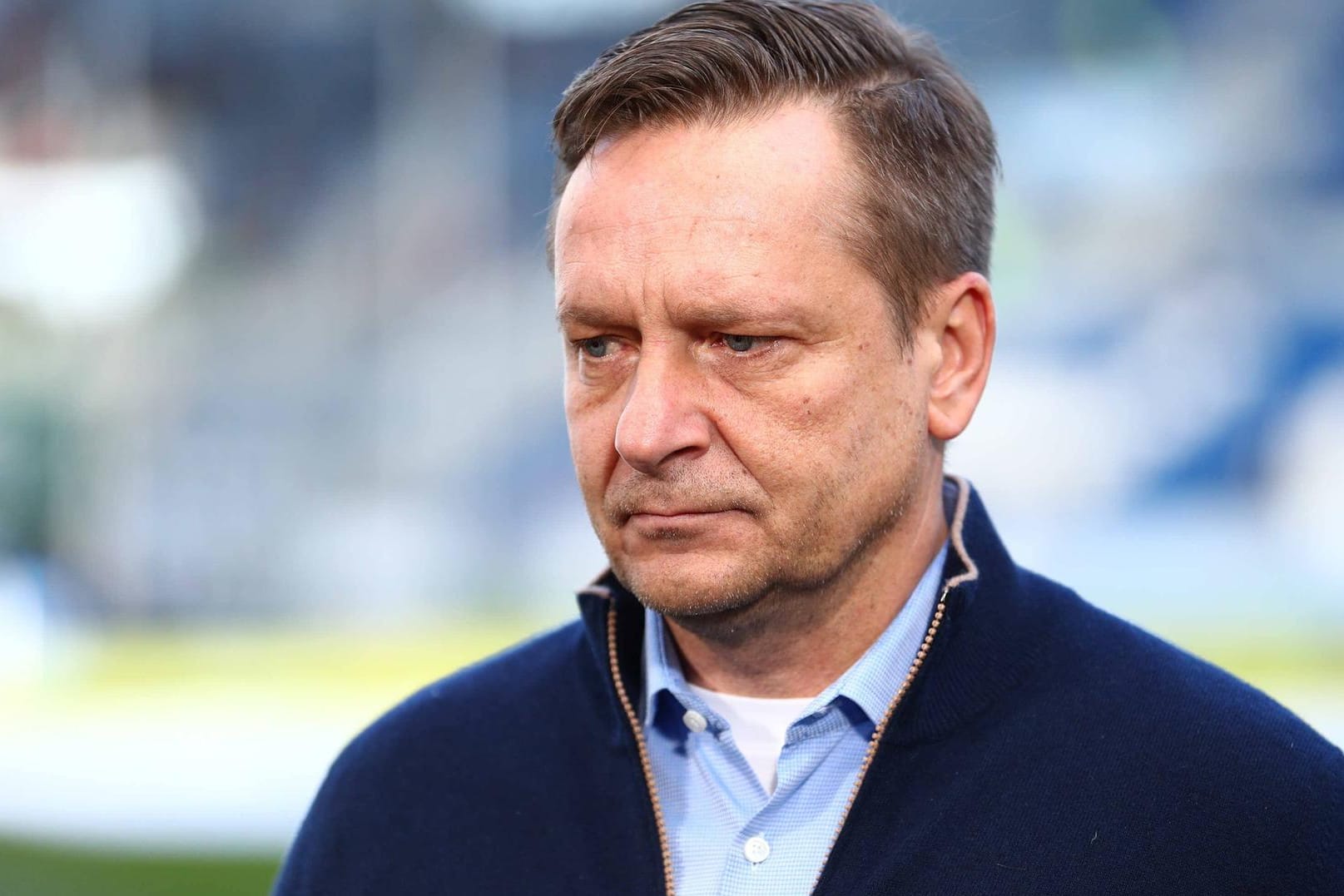 Klare Meinung: Hannover-Manager Horst Heldt.