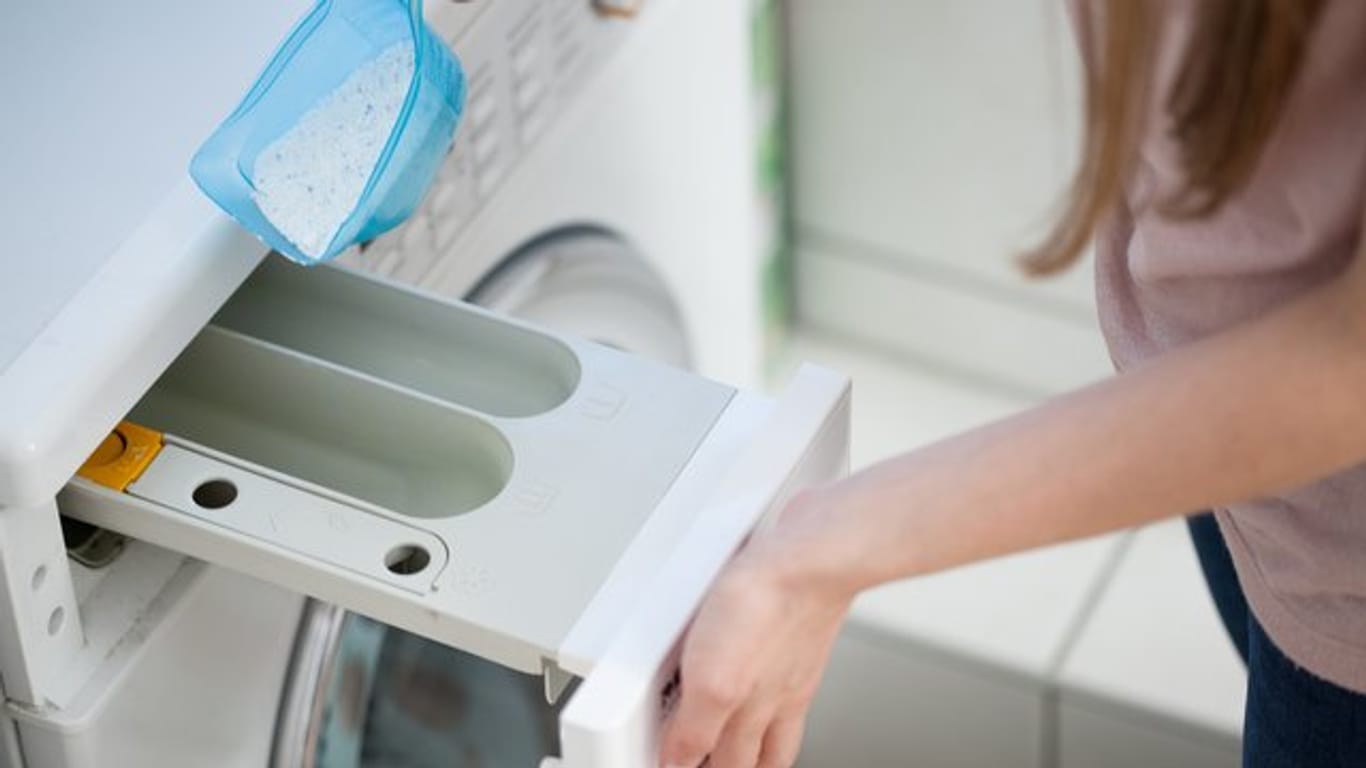 Moderne Waschpulver sind sehr ergiebig.