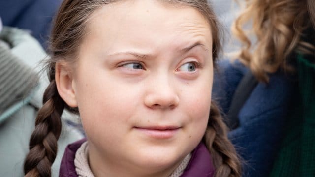 Die Umweltaktivistin Greta Thunberg bei der "Fridays for Future"-Demo in Berlin.