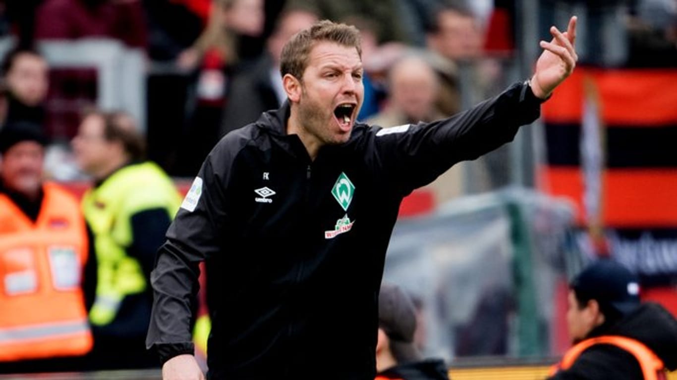 Sitzt gegen Mainz erstmals als "Trainer des Jahres" auf der Werder-Bank: Bremen-Coach Florian Kohfeldt.