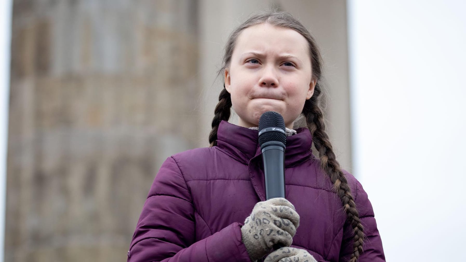 Greta Thunberg in Berlin: "Die älteren Generationen haben es nicht geschafft, die größte Krise der Menschheit zu meistern."