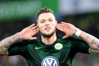 Daniel Ginczek soll beim Spiel in Dortmund wieder im Kader des VfL Wolfsburg stehen.
