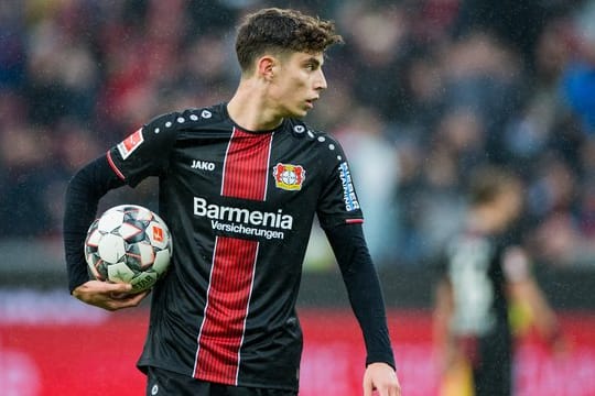 Kein Kommentar: Kai Havertz äußert sich nicht zu Wechselspekulationen.