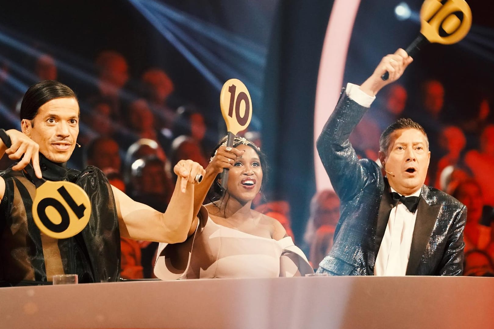 Die "Let's Dance"-Jury: Jorge Gonzalez, Motsi Mabuse und Joachim Llambi.