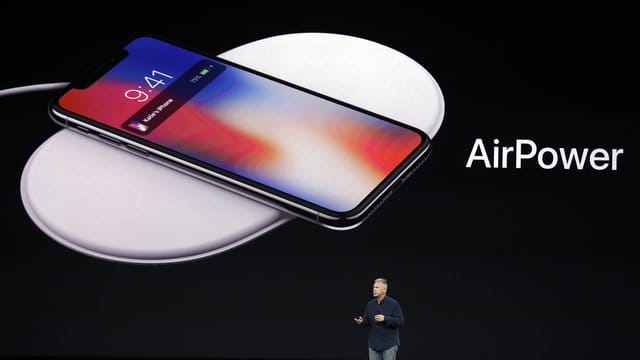 Präsentation der geplanten Ladematte AirPower 2017 im Steve Jobs Theater in Cupertino.