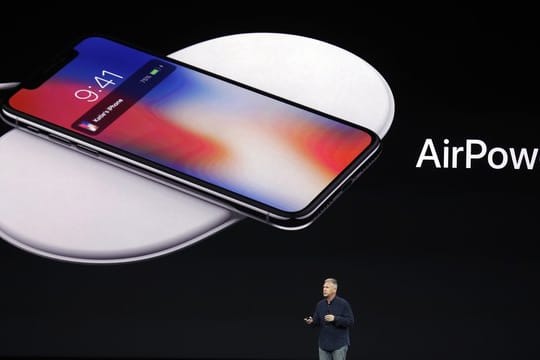 Präsentation der geplanten Ladematte AirPower 2017 im Steve Jobs Theater in Cupertino.