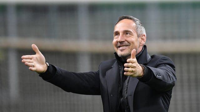 Gelassener Eintracht-Coach: Adi Hütter.