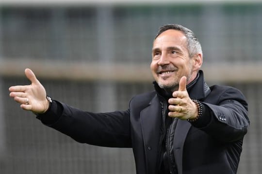 Gelassener Eintracht-Coach: Adi Hütter.