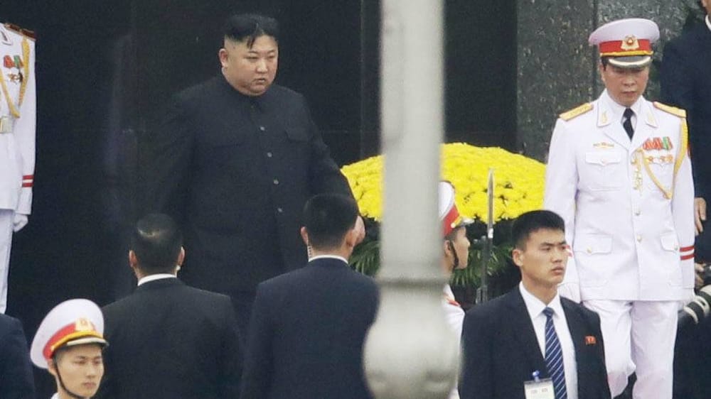 Kim Jong Un in Hanoi: Der Gipfel mit Donald Trump Anfang März endete vorzeitig.