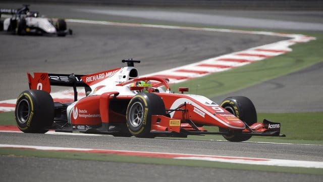 Fuhr bei seinem Formel-2-Debüt: Mick Schumacher.