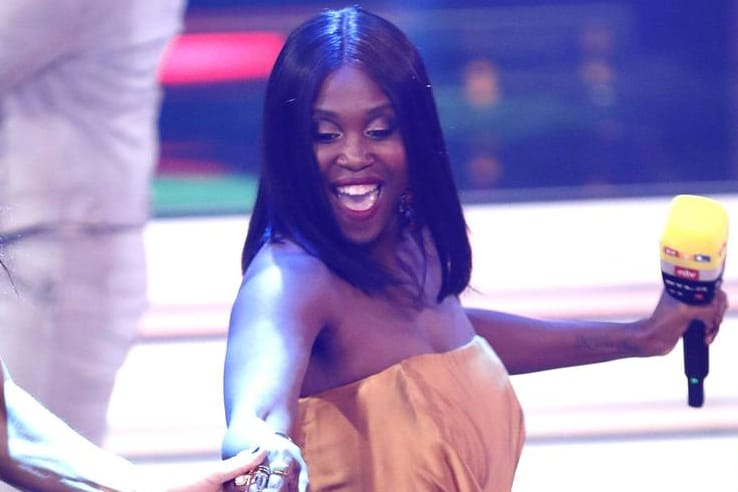 Vor der Kamera: So sah Motsi Mabuse am Freitagabend aus.