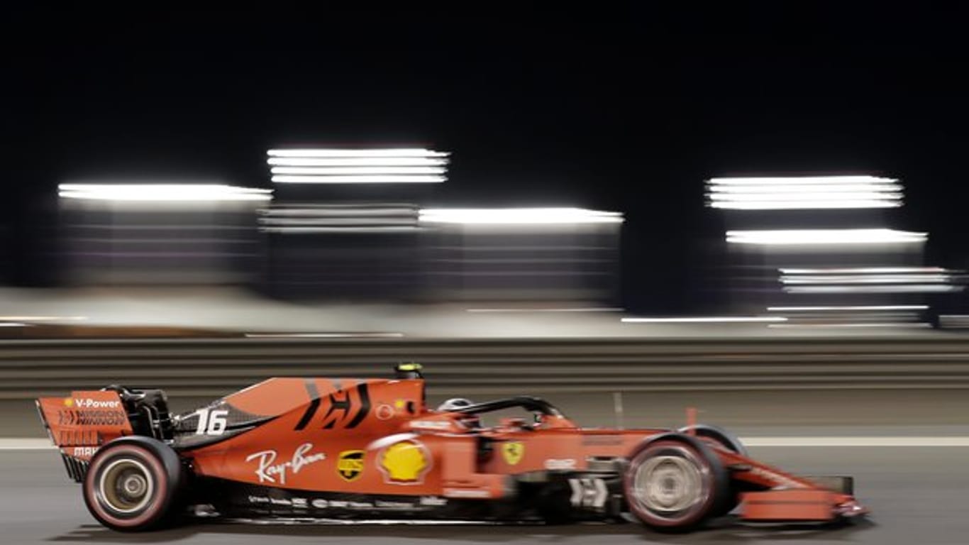 Fuhr in Sakhir auf die Pole-Position: Ferrari-Pilot Charles Leclerc.