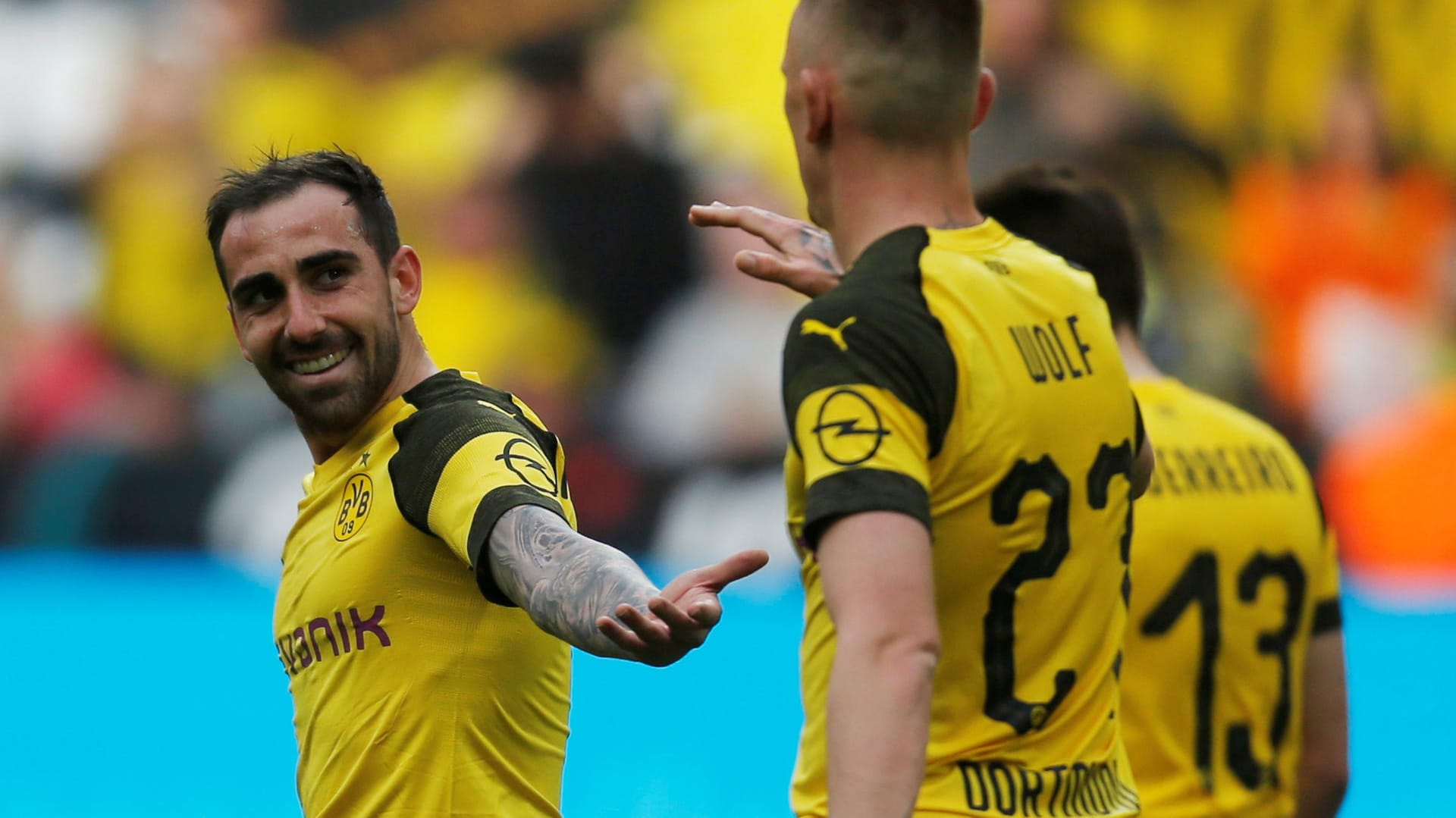 Traf doppelt: Paco Alcacer.