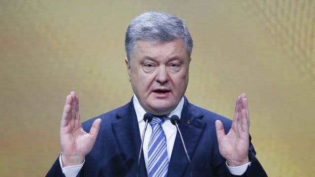 Der bisherige Präsident der Ukraine, Petro Poroschenko.