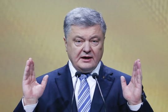 Der bisherige Präsident der Ukraine, Petro Poroschenko.