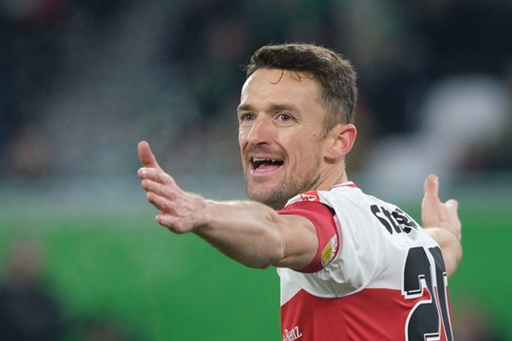 Stuttgarts Christian Gentner hat sich gegen Frankfurt verletzt.