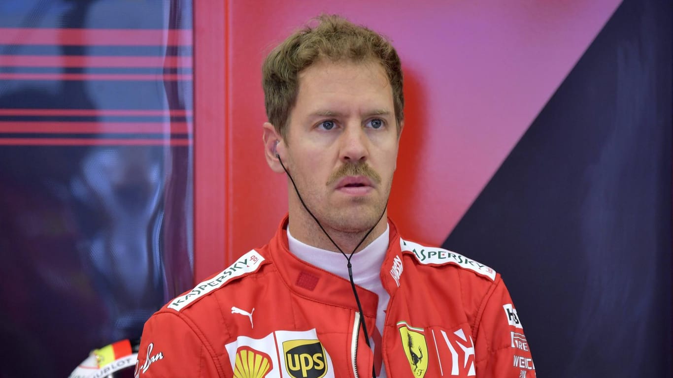 Frust bei Sebastian Vettel: Der Heppenheimer wurde in Bahrain nur Fünfter.