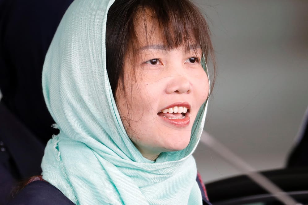 Die Vietnamesin Doan Thi Huong nach dem Urteil: Anfang Mai kommt sie voraussichtlich frei.