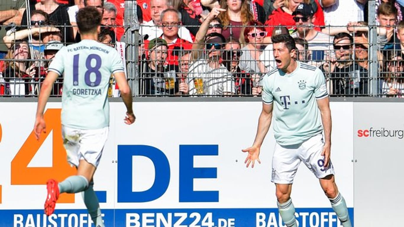 Robert Lewandowski will im Spiel gegen Borussia Dortmund seinen 200.