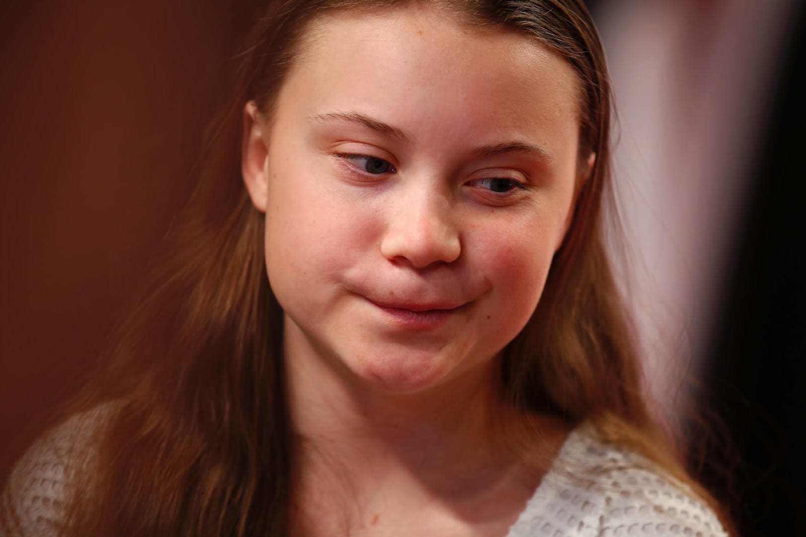 Die Klimaaktivistin Greta Thunberg bei der Verleihung der "Goldenen Kamera" am Samstag.