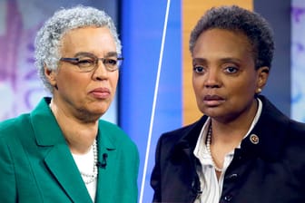 Toni Preckwinkle und Lori Lightfoot: Zwei Afro-Amerikanerinnen kämpfen um den Titel der Bürgermeisterin von Chicago. (Collage: t-online.de)