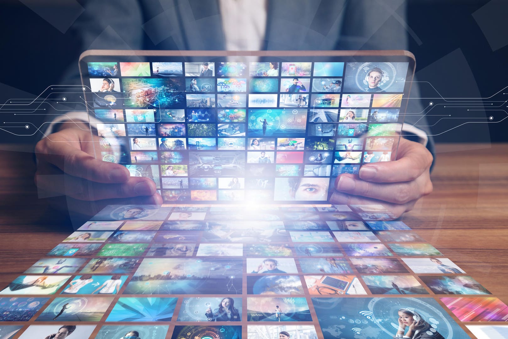 Symbolische Darstellung von Streaming: Die Verbraucherzentrale warnt vor falschen Angeboten im Netz.