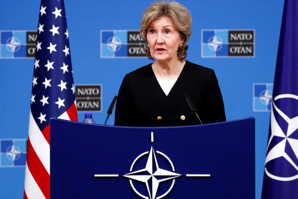 Kay Bailey Hutchison: Die US-amerikanische Nato-Botschafterin sprach am Montag in Brüssel. (Archivbild)