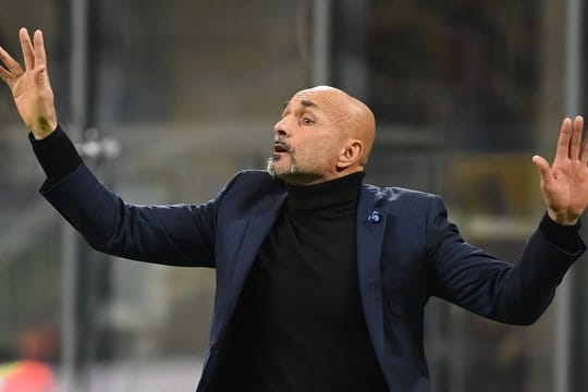 Inter Mailands Trainer Luciano Spalletti liegt im Dauerclinch mit seinem Stürmerstar Mauro Icardi.