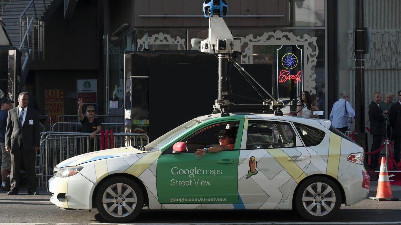 Kamera auf dem Dach: Seit 28. März sind für Google wieder Autos auf Tour, um Aufnahmen zu machen. Hier ein Archivfoto.