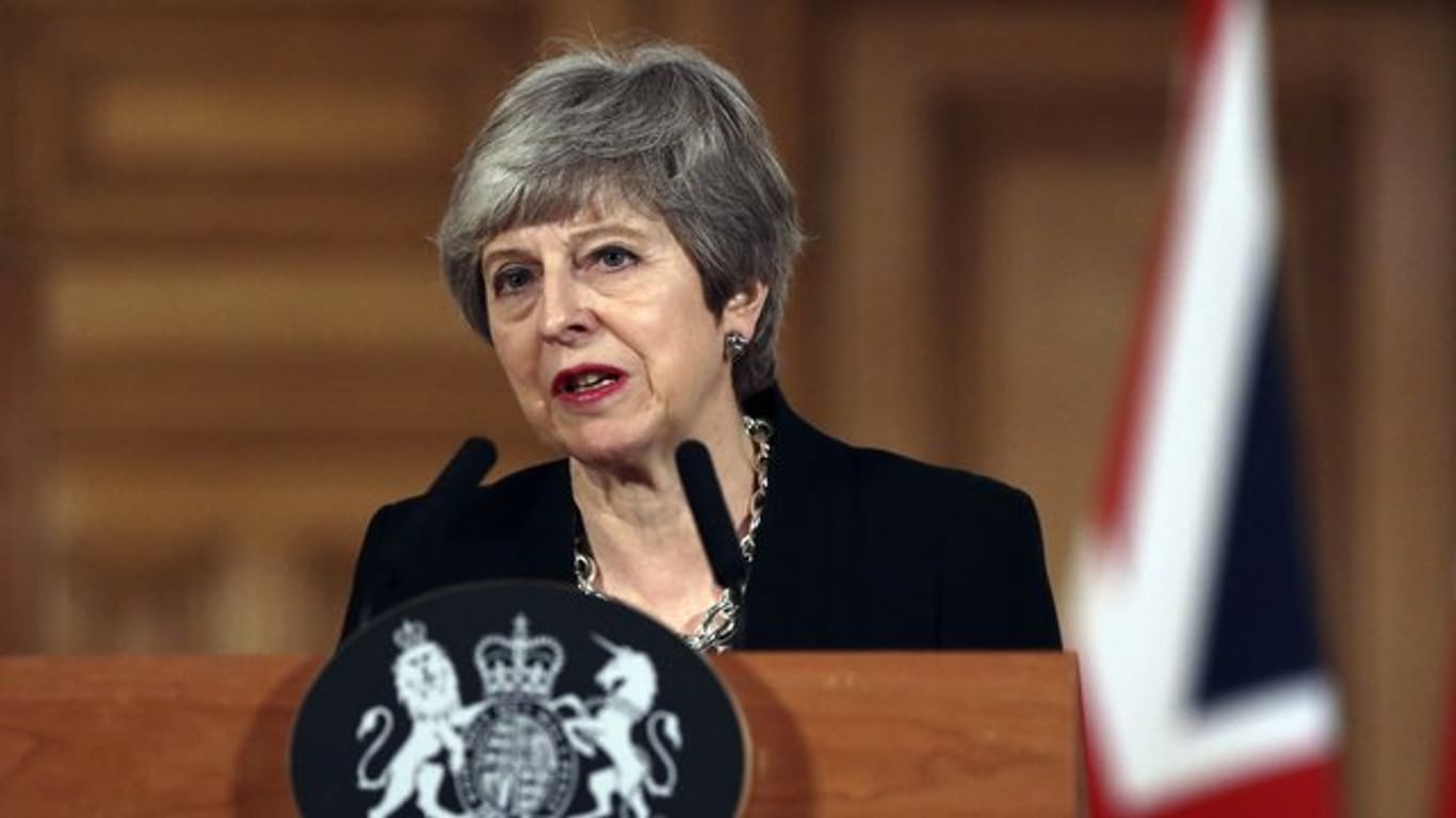 Will die EU um einen abermaligen Aufschub des Brexits bitten: die britische Premierministerin Theresa May.