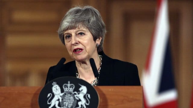 Will die EU um einen abermaligen Aufschub des Brexits bitten: die britische Premierministerin Theresa May. Will die EU um einen abermaligen Aufschub des Brexits bitten: die britische Premierministerin Theresa May.