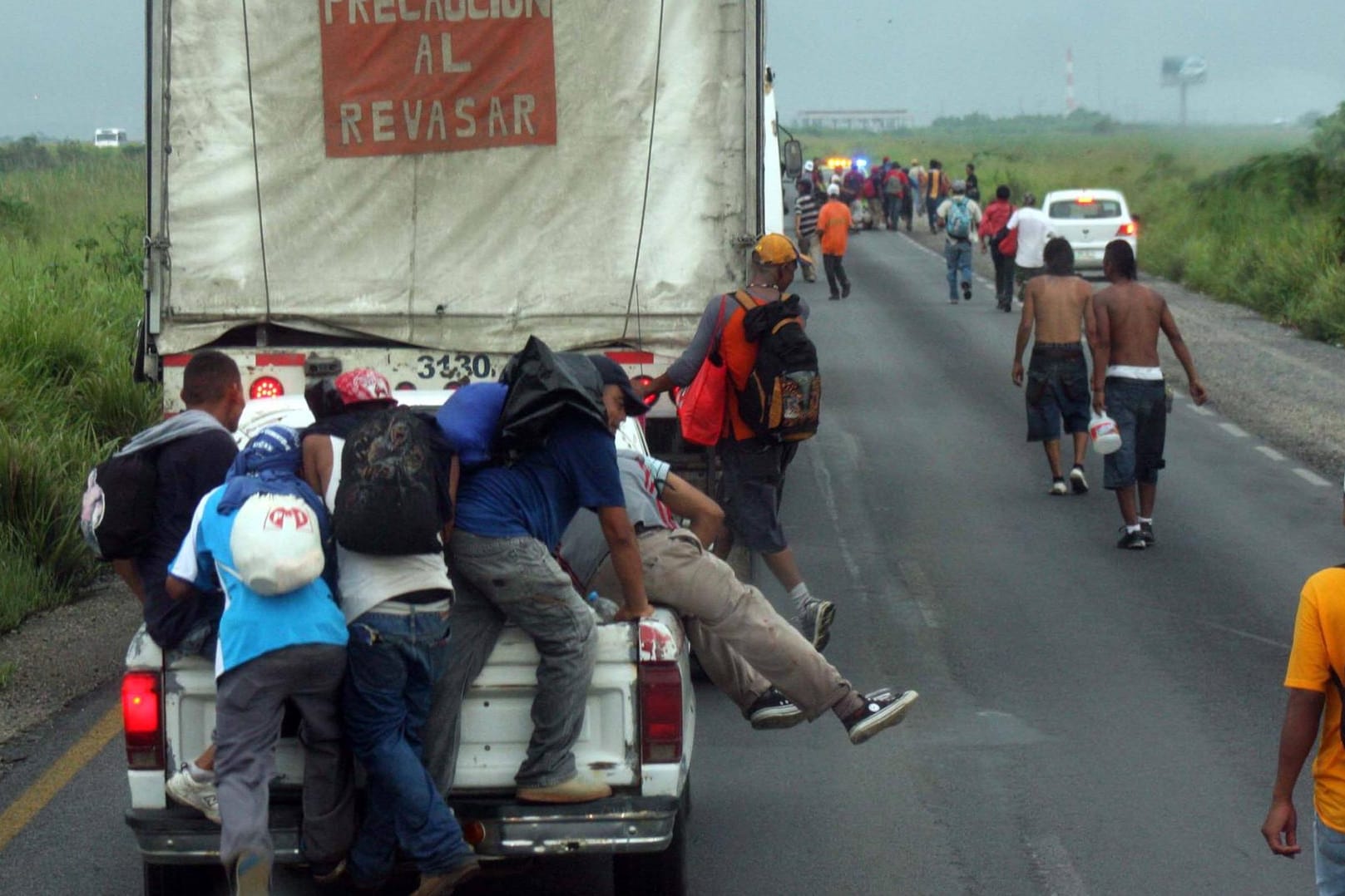 Coatzacoalcos, Veracruz: Eine Gruppe von 14 Migranten aus Honduras ist im Süden Mexikos entführt worden. (Archivbild)