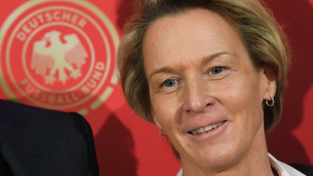 Begrüßt die Verpflichtung von Inka Grings als Trainerin eines Männerteams: Martina Voss-Tecklenburg. Begrüßt die Verpflichtung von Inka Grings als Trainerin eines Männerteams: Martina Voss-Tecklenburg.