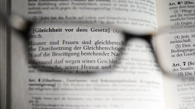 Das Grundgesetz verbietet Diskriminierung.