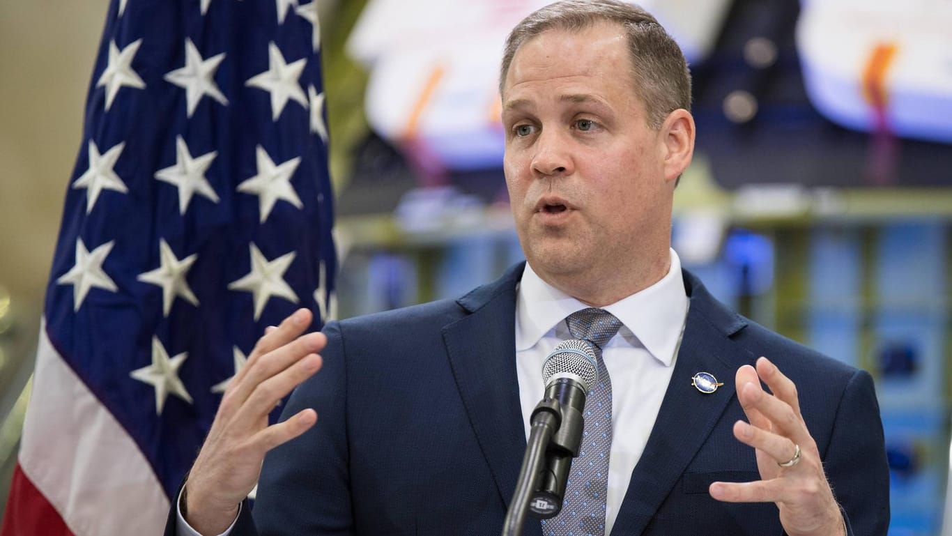 Nasa-Chef Jim Bridenstine sorgt sich um die Sicherheit der "Internationalen Raumstation" (ISS).