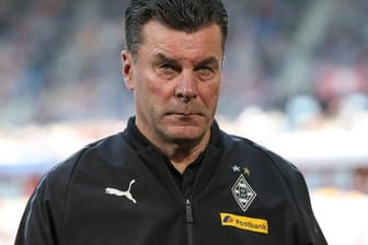 Dieter Hecking übernahm Mönchengladbach im Dezember 2016.