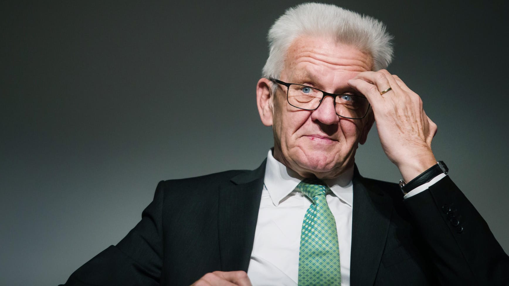 Winfried Kretschmann: Der baden-württembergische Ministerpräsident findet, dass das mit den Klimaprotesten nicht ewig so weitergehen kann.