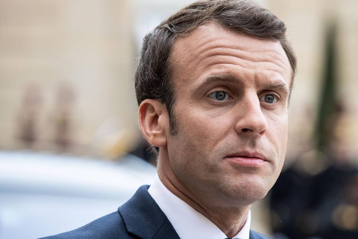 Der französische Präsident Macron: Unter dem Schlagwort "Ouijevote" sollten Bürger dazu bewegt werden, sich in Wahllisten einzutragen.