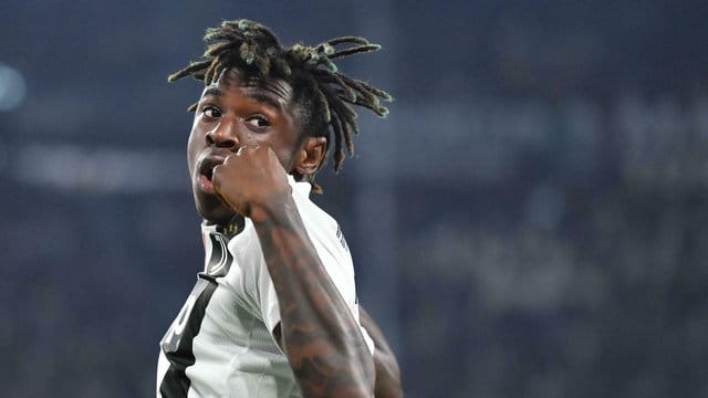 Juve-Spieler Moise Kean wurde beim Spiel gegen Cagliari Calcio von Fans beleidigt.